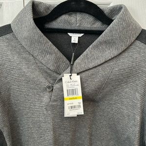 Calvin Klein Men’s Collared Long Sleeve Shirt NWT